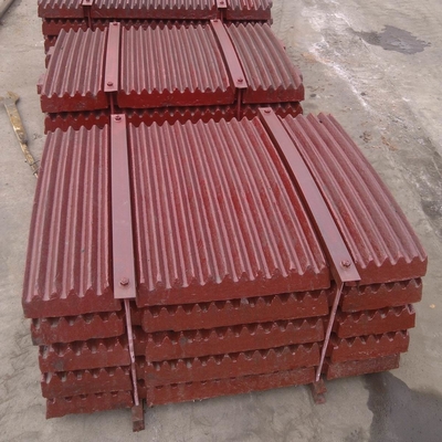 Hochmangan-Stahlbrenner Ersatzteile Kieferplatte für längere Lebensdauer