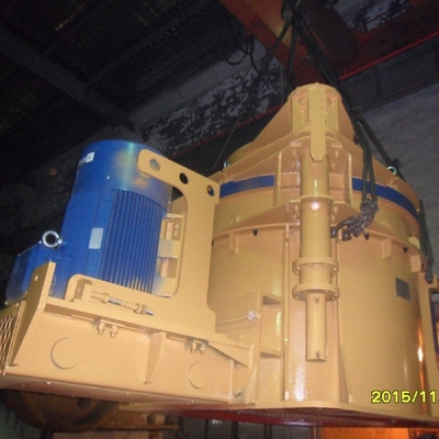 Sand der 50mm Zufuhr-vertikaler Wellen-Prallmühle-VSI, der Maschine 2200RPM herstellt