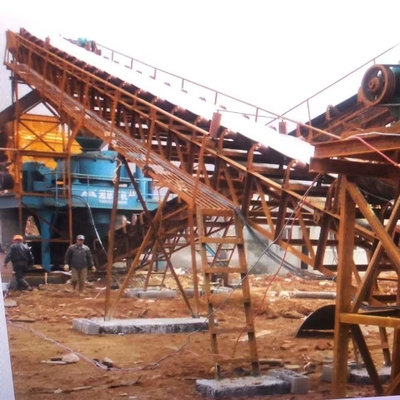 12M Gold Mining Conveyor hohe Geschwindigkeit des Gurt-System-1.3-2.0m/S