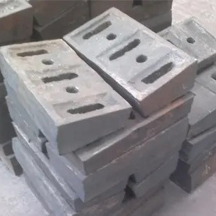 Ersatzteile für Schlagmaschinen Schlagplatten Steinmaschinen Verschleißteile Schlagmaschinen